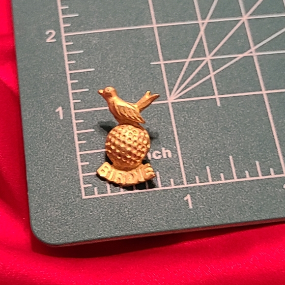 Gold Birdie Brooch Super Nice - Picture 4 of 6